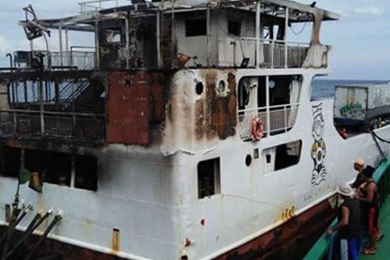 Argao-Tagbilaran route: Trips back to normal after ferry blaze