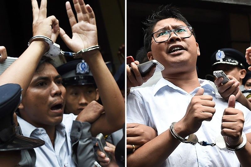 Groups of Filipino journos join call to free Reuters reporters