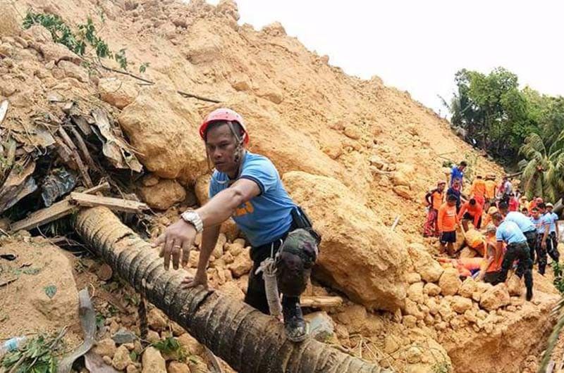 More than 300 families evacuated after Cebu landslide