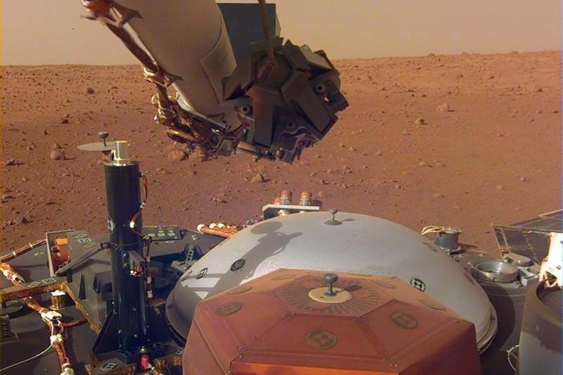 NASA's InSight lander 'hears' wind on Mars