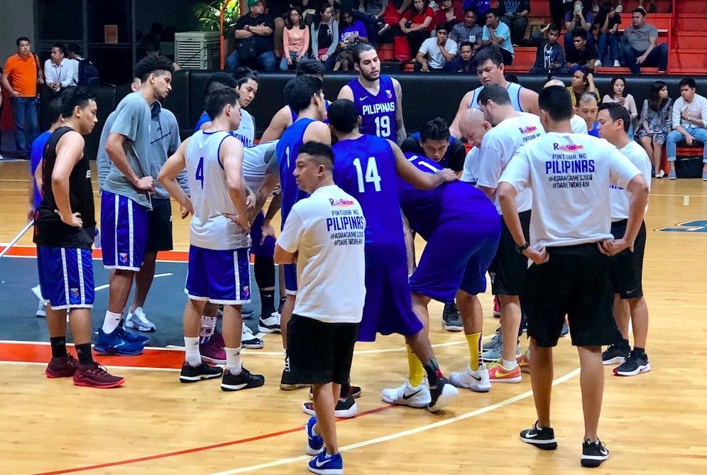Cagers set in motion Team Philippines' Asiad campaign