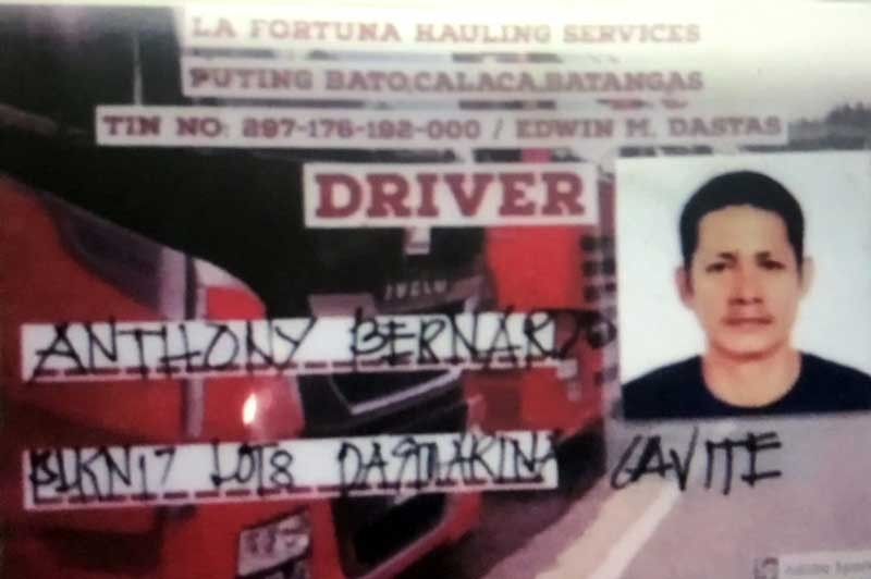Sta. Rosa police chief: â��Help arrest truck driver in Laguna smashupâ��