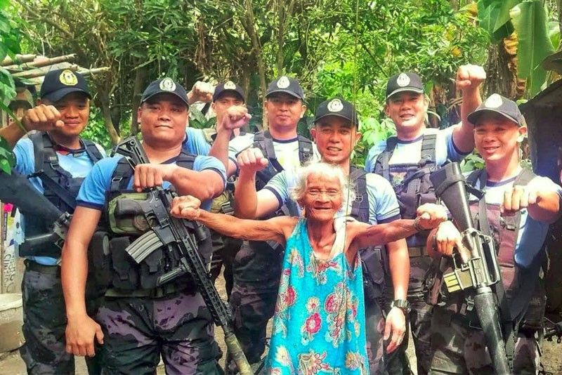 Grandma, 103, gets birthday treat from cops
