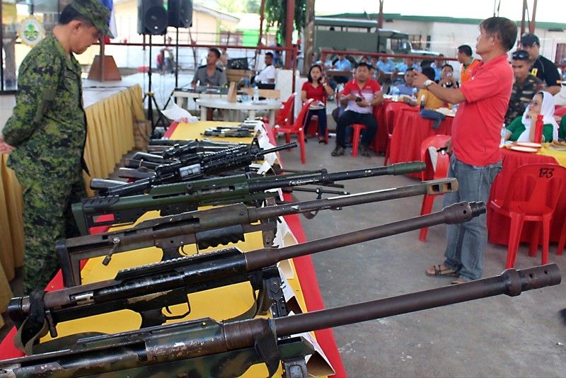 More illegal firearms surrendered in Maguindanao