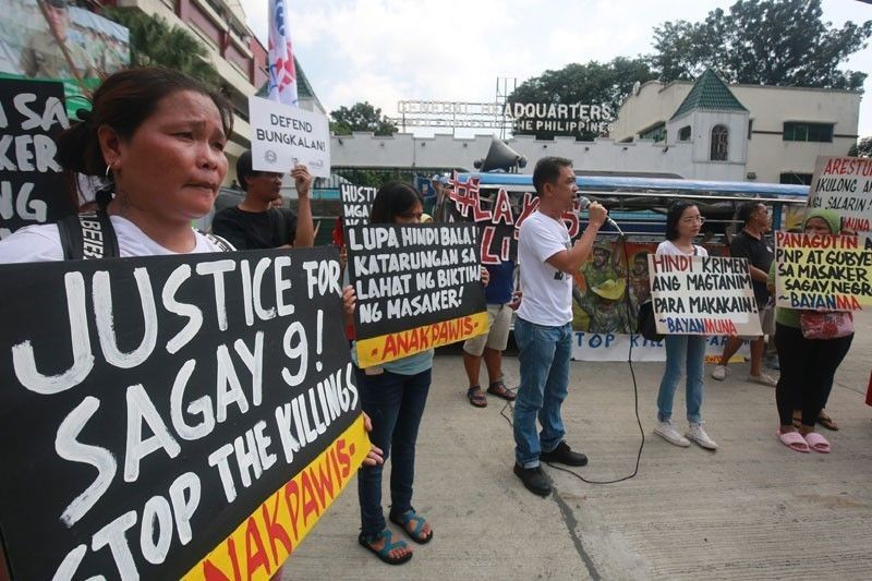 Murder raps filed vs Sagay massacre suspects