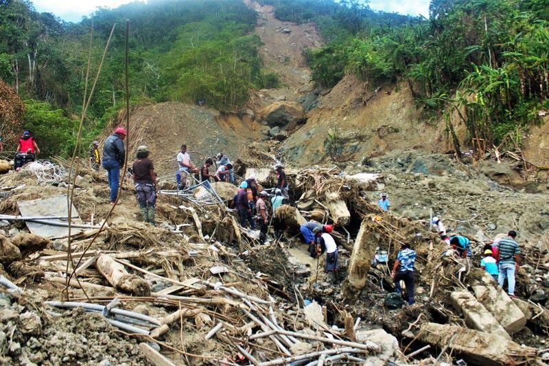 LGUs end search for Mountain Province landslide victims