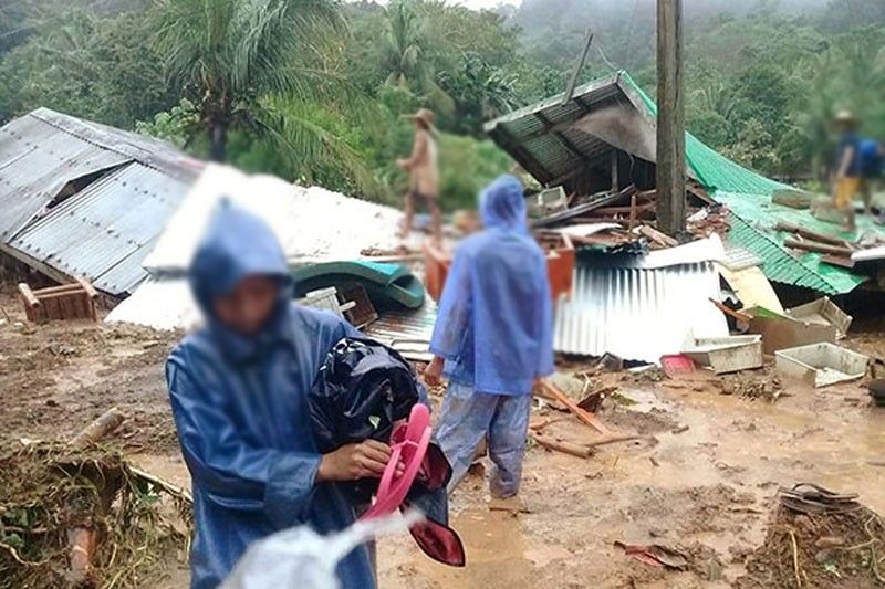 2 dead, 2 missing in Leyte landslide