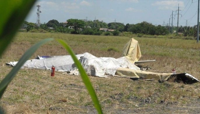 Trainer plane crashes in Pangasinan
