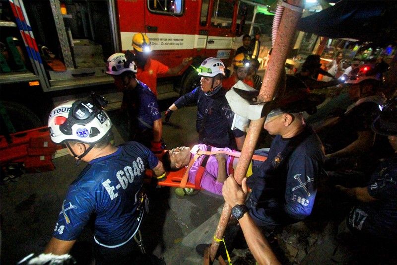 Bunkhouse collapses in Cebu; 5 dead, 55 hurt