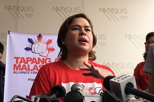 Sara Duterte: Iâ��d rather run for barangay chairman