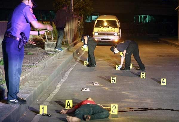 6 suspects slain, cop hurt in Laguna shootouts