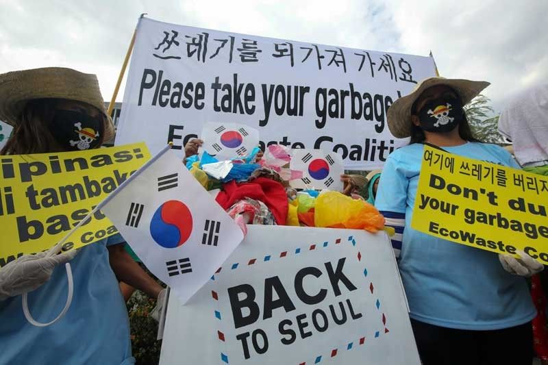 South Korea to take back garbage shipment