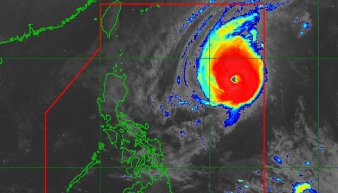 Typhoon Rosita enters PAR