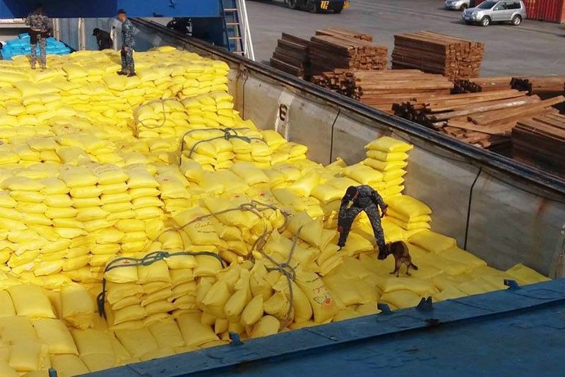P54 million smuggled rice seized off Sulu