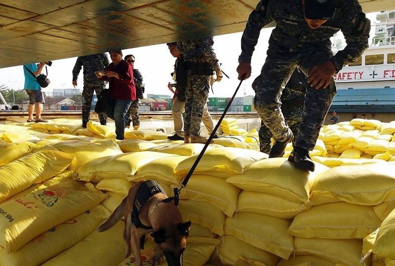 Smuggled rice seized in Zamboanga