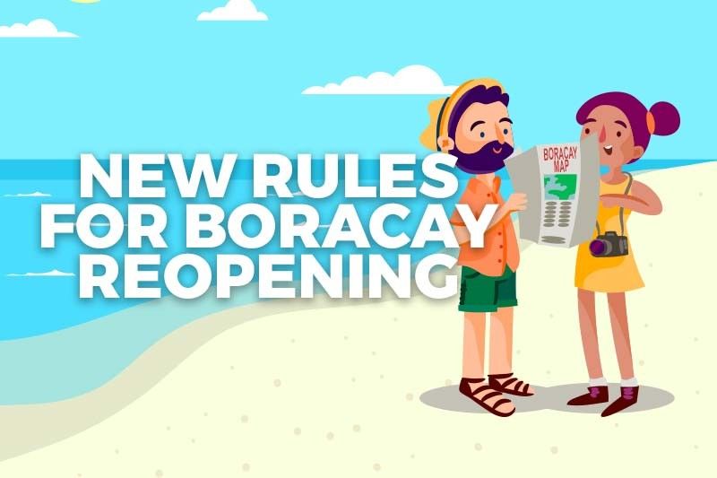 Infographic: New rules for Boracay reopening