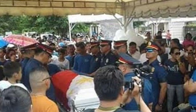 Slain Catmon police chief laid to rest