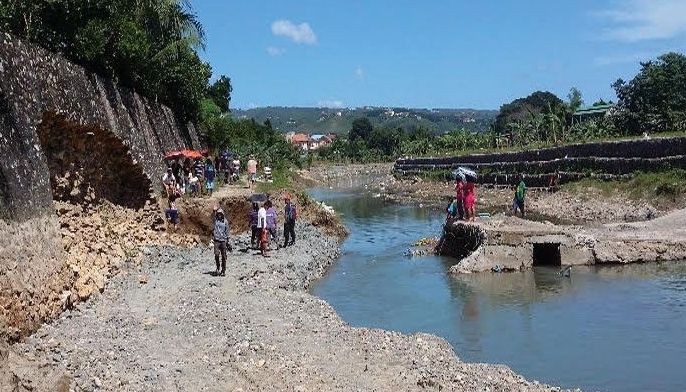 Spillway not damaged, but demolished