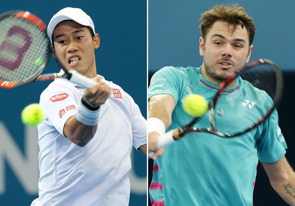 Wawrinka, Nishikori to meet in Brisbane International semis