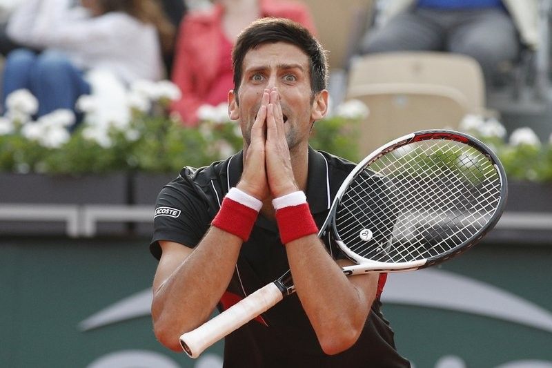Djokovic falters, Ceccchinato soars in French Open stunner