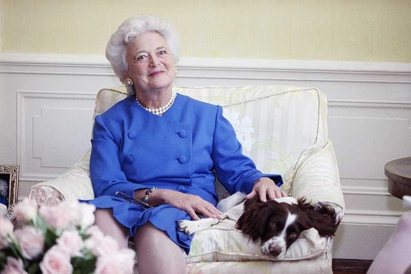 Former US first lady Barbara Bush dies at age 92