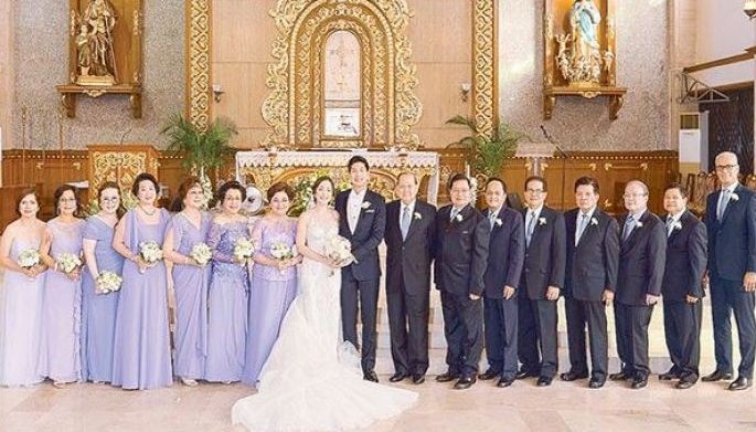 An office romance leads to the altar