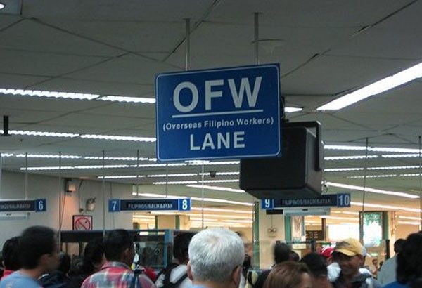 OFWs exempted from airport terminal fee starting March