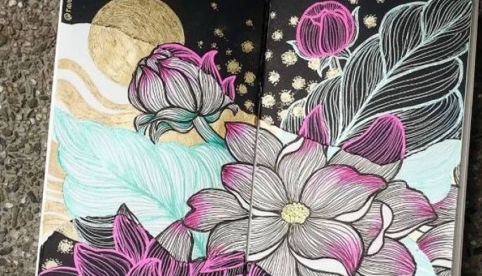 WATCH: How to make Oriental art collage