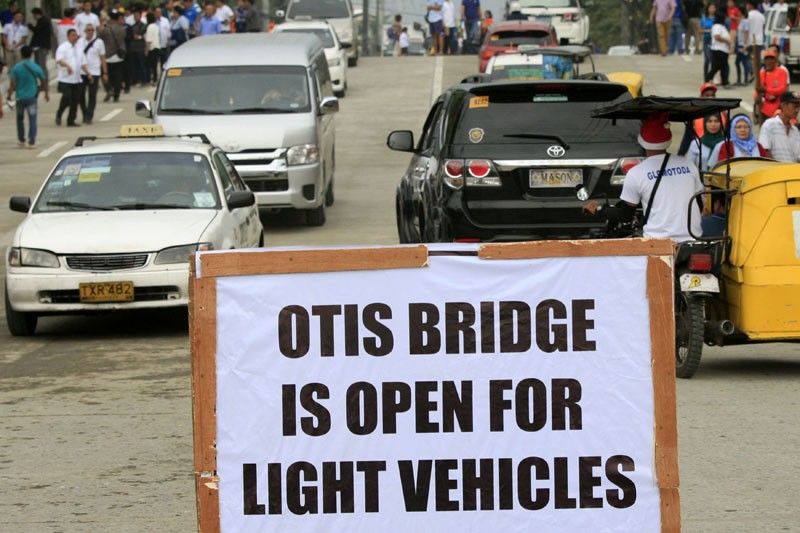 DPWH opens Otis Bridge
