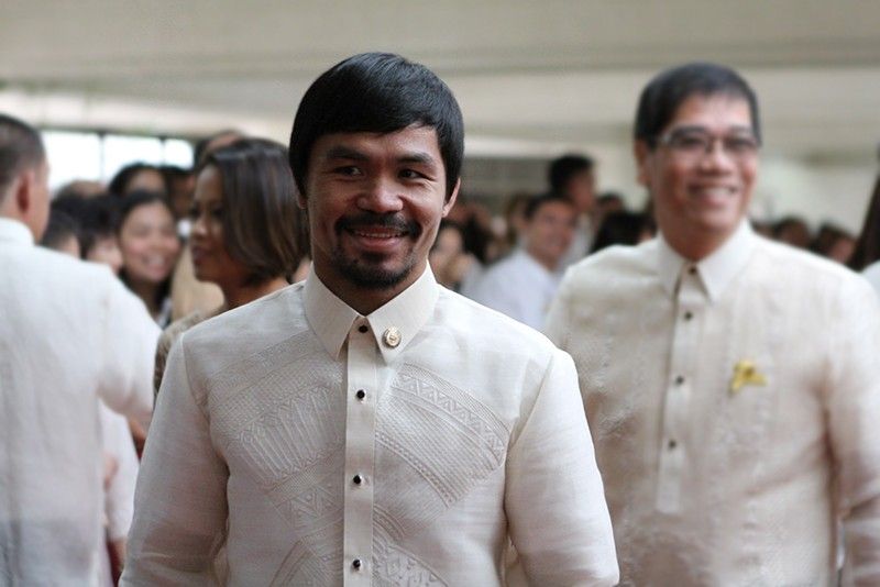 Pacquiao admits to being friends with Wally Sombero