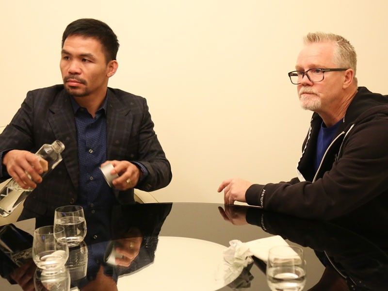 Pacquiao, Roach reconnect in LA