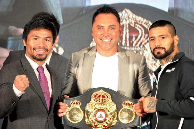 Dela Hoyaâ��s prediction: Pacquiao on points; Matthysse by knockout