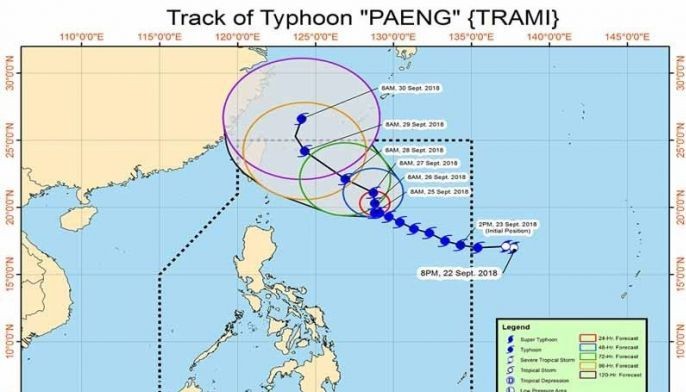 &lsquo;Paeng&rsquo; continues to slow down