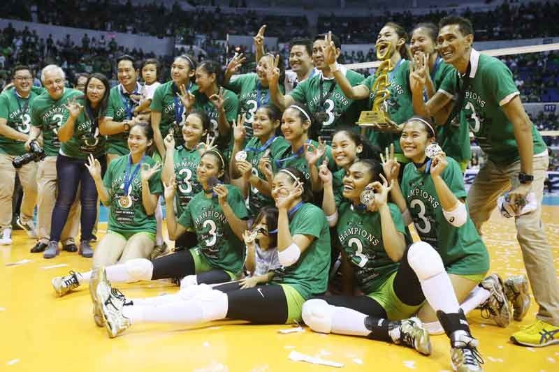 Reyna ang Lady Spikers!