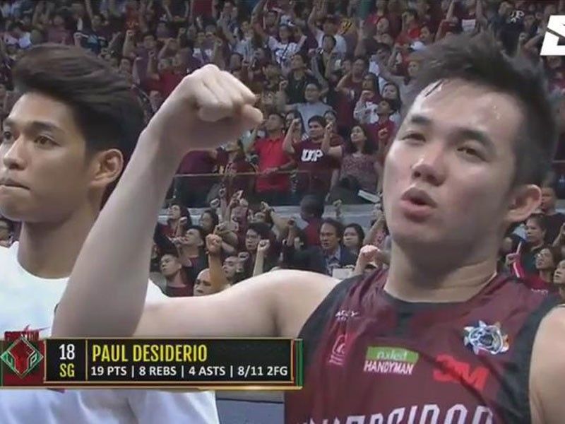 'Siyempre, atin ito': Desiderio rises to the occasion anew for finals-bound UP