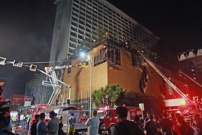 5 na ang patay sa Manila Pavilion fire