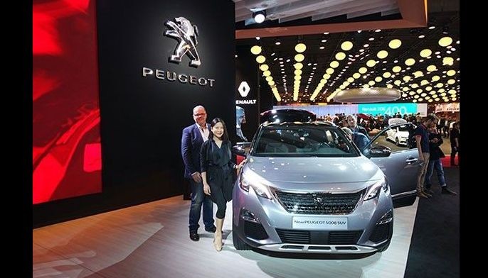 Peugeot stands out at the Paris Motor Show
