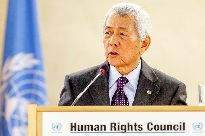 Cops not the villains in drug war, Yasay tells UN rights body
