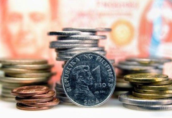 The weakening or depreciating peso