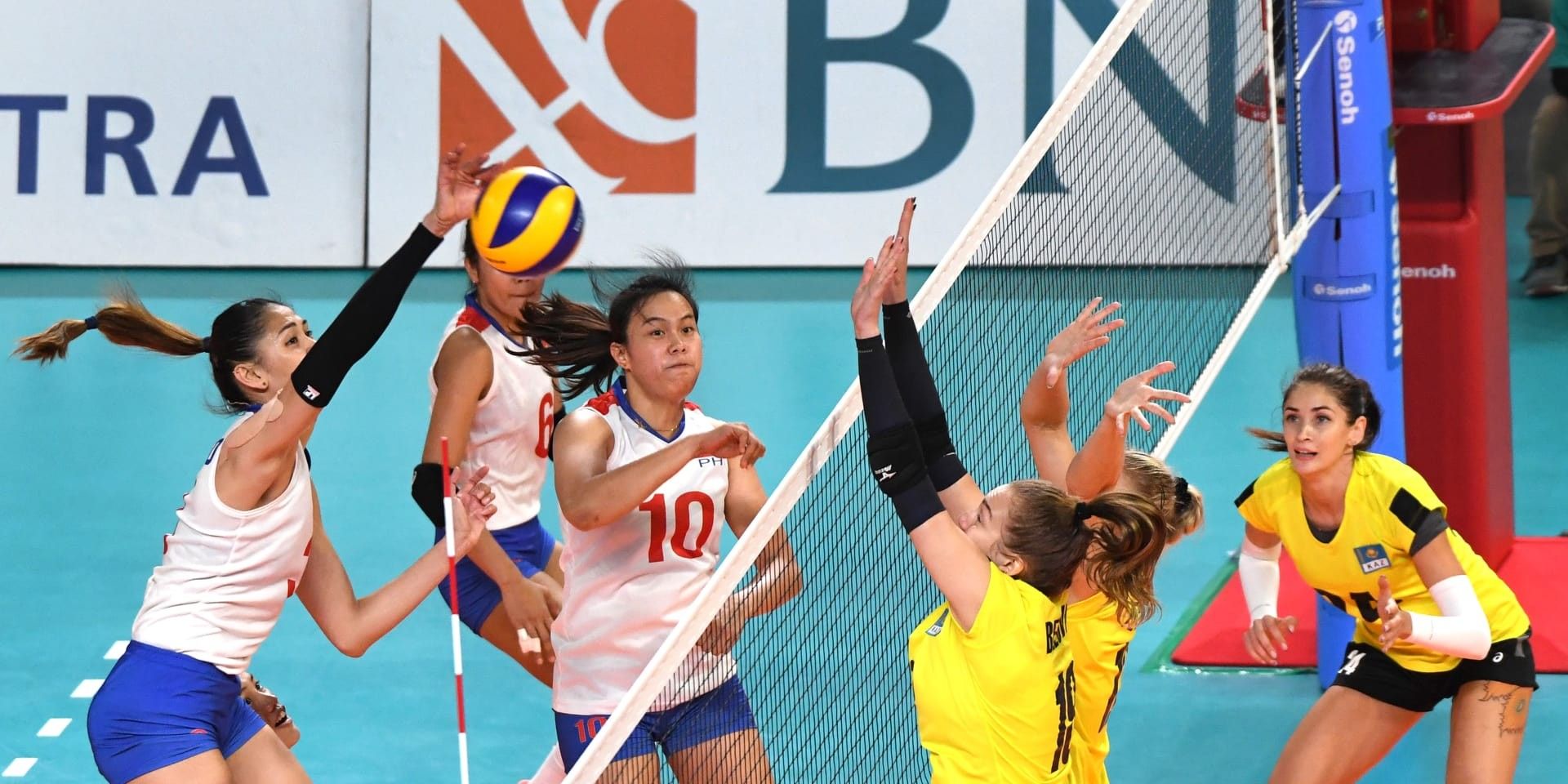 Volleybelles drop tight five-setter vs Kazakhs