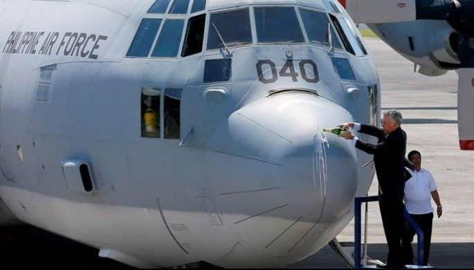 US turns over second C-130 plane to Philippine Air Force
