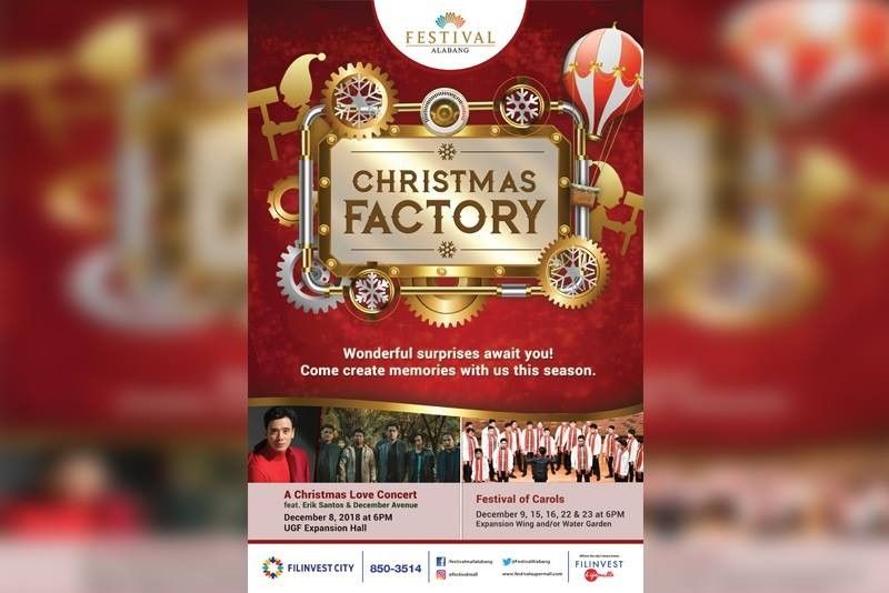 Festival Mall Alabang transforms into month-long music factory for Christmas holidays