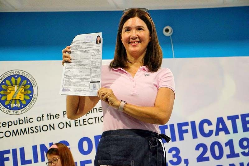 Pia Cayetano running for senator anew