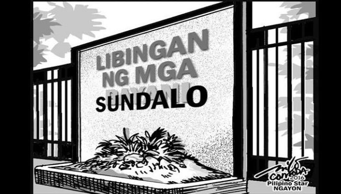 EDITORYAL - Palitan ng pangalan ang Libingan
