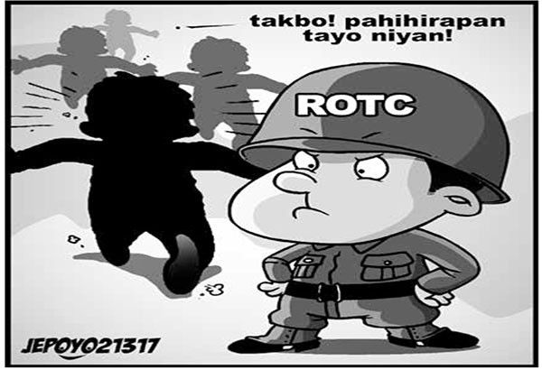 Image result for rotc pinoy editorials cartoon
