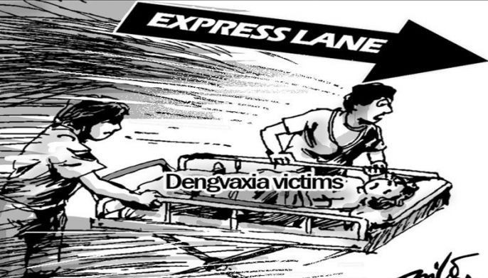 EDITORYAL - &lsquo;Express lane&rsquo; sa  Dengvaxia victims