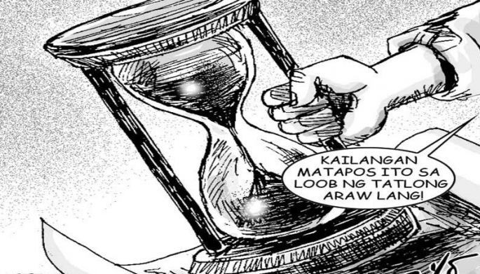 EDITORYAL &ndash; Hindi na maghihintay ang mga tao