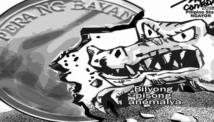 EDITORYAL - Mga anomalyang  sumisingaw