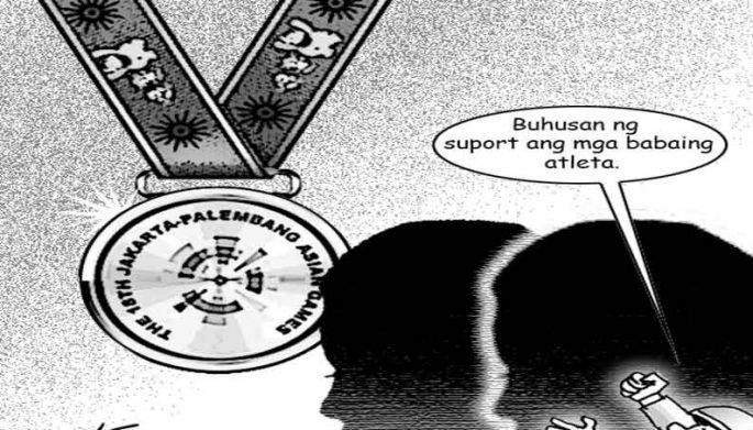 EDITORYAL - Suporta sa mga babaing atleta