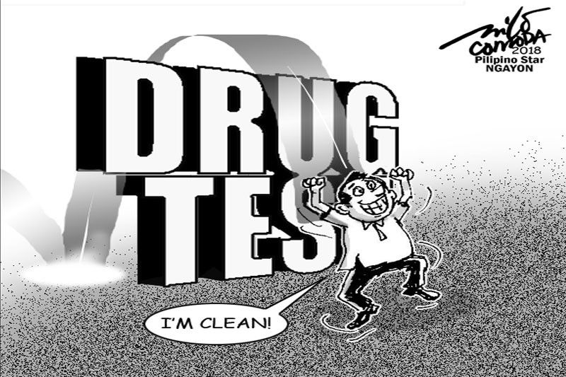 EDITORYAL - Kusang magpa-drug test ang mga kandidato